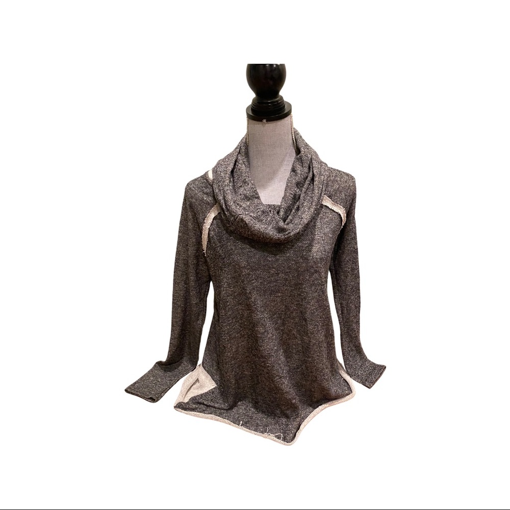 Cowl neck sweatshirt